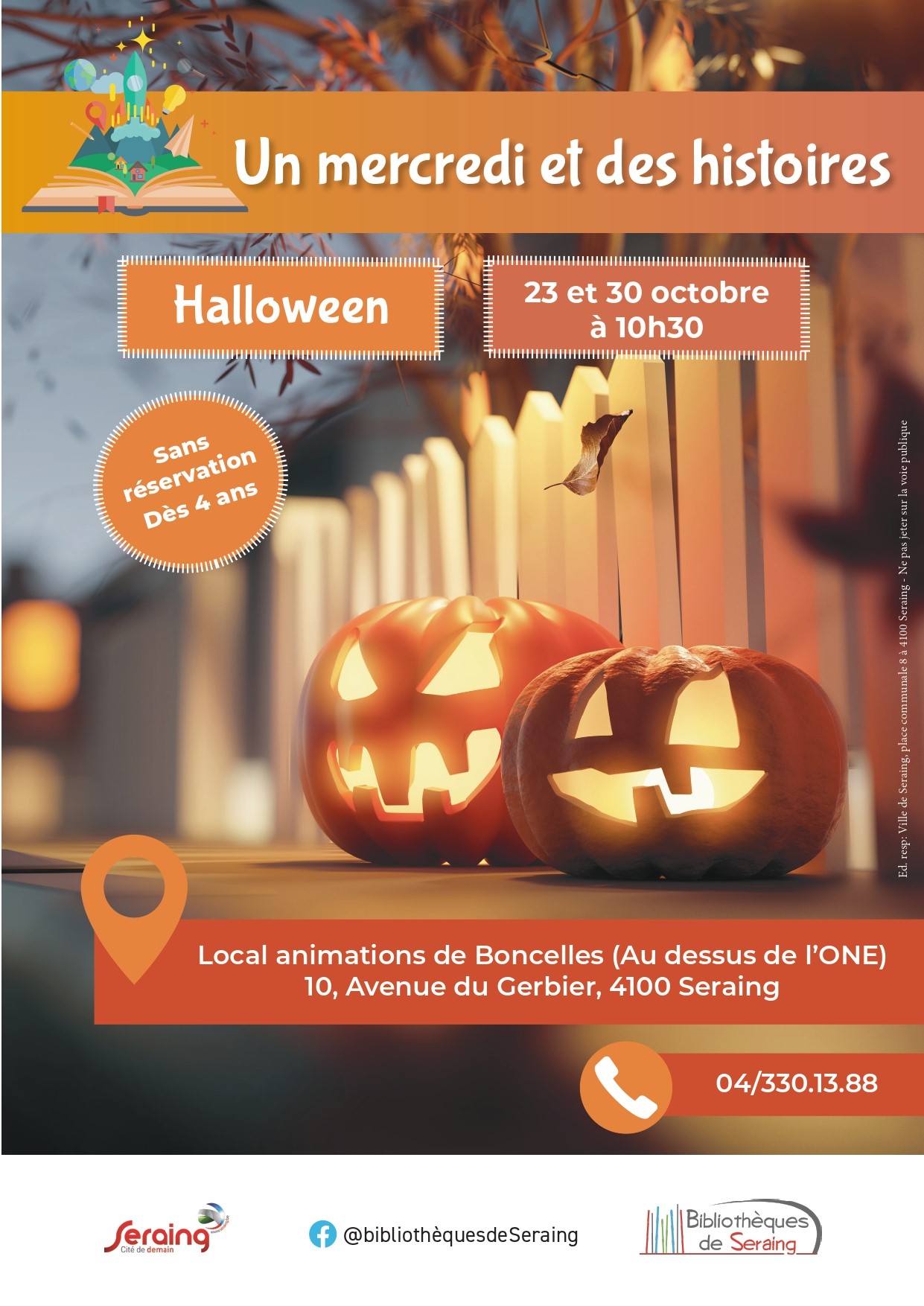 affiche halloween