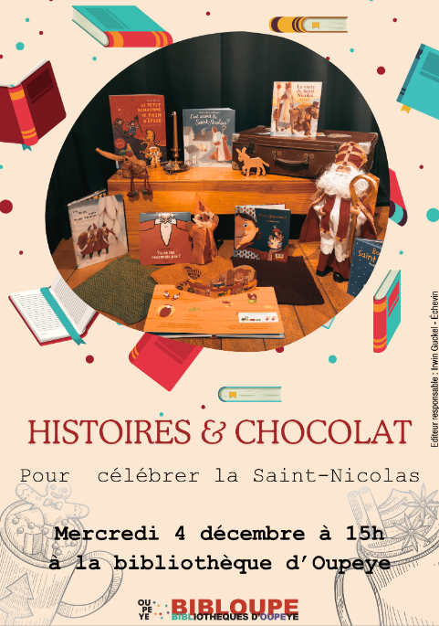 affiche histoire et chocolat