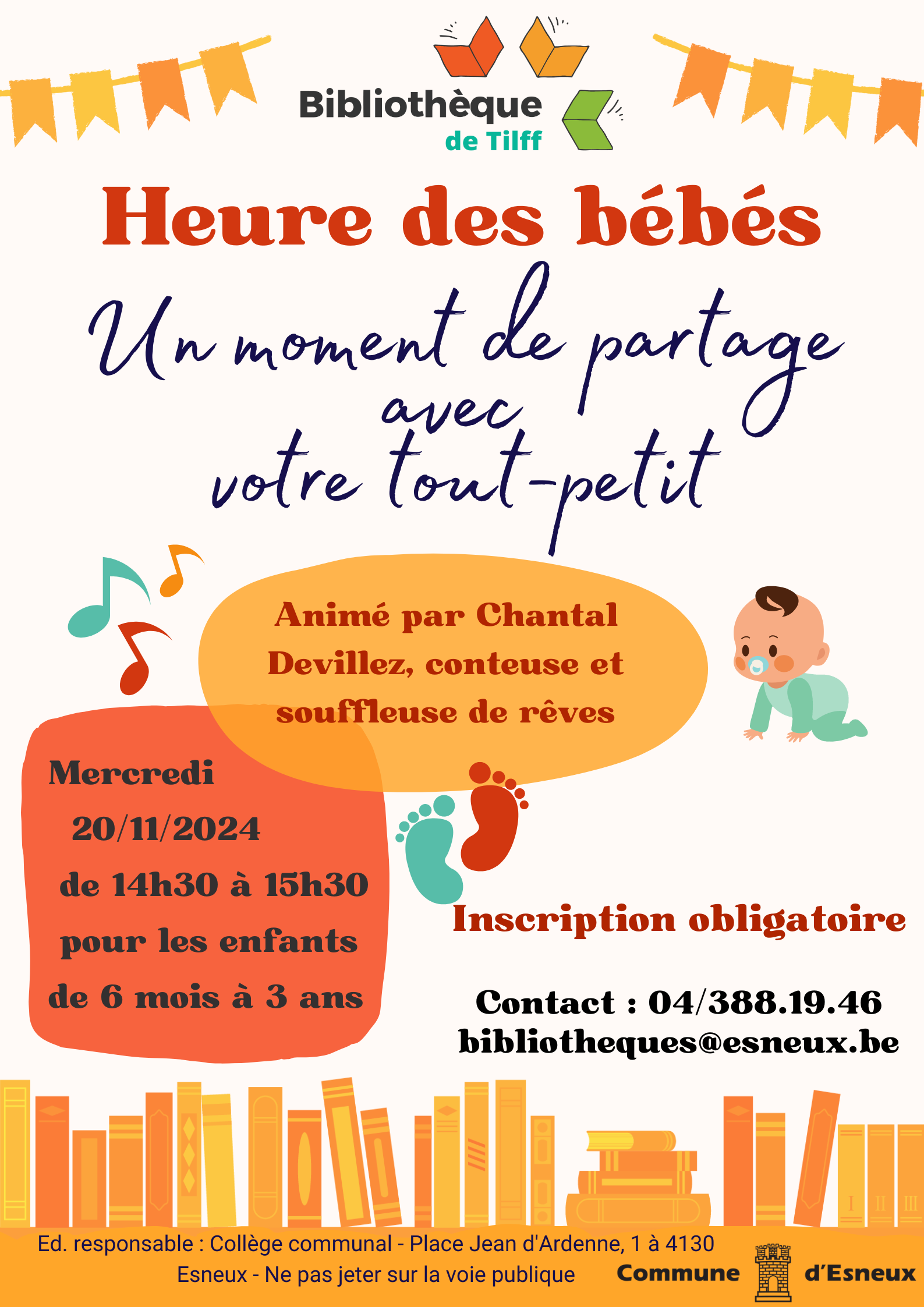 affiche heure bébés