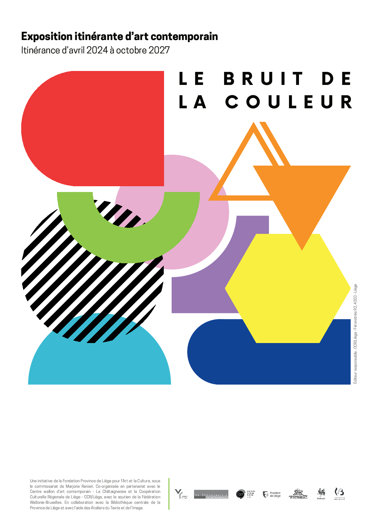 affiche expo couleurs